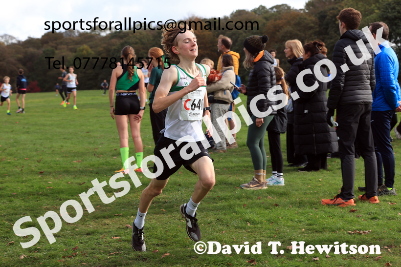 Boys Under-16s 2026 Northern Cross Country Relays, Graves Park, Sheffield. Photo: David T. Hewitson/Sports for All Pics